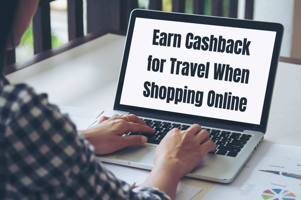 Earn cashback when shopping online