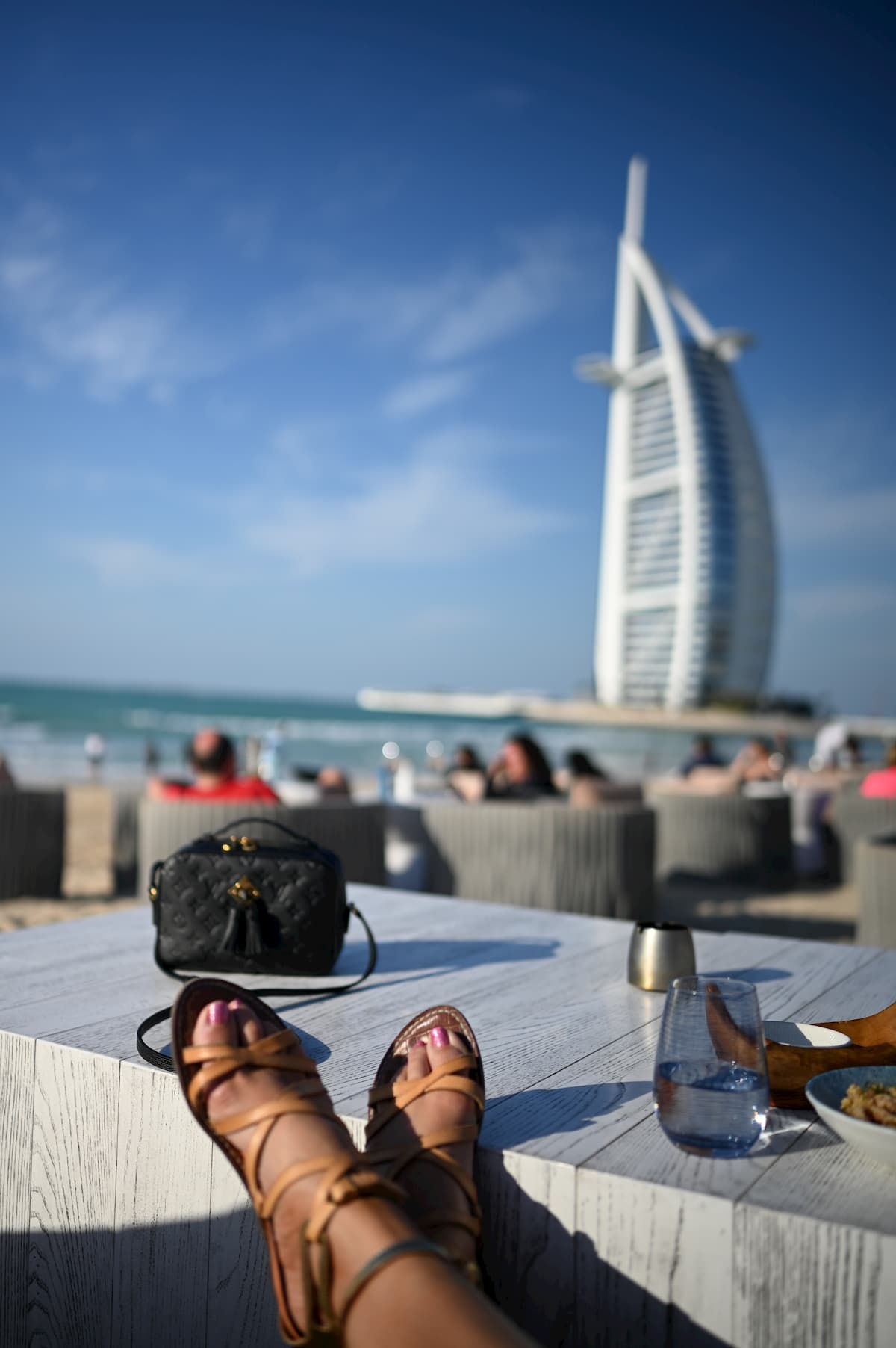 Shimmers on the Beach- Dubai, UAE