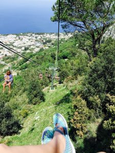 Read more about the article Chair Lift up Monte Solaro in Anacapri, Italy